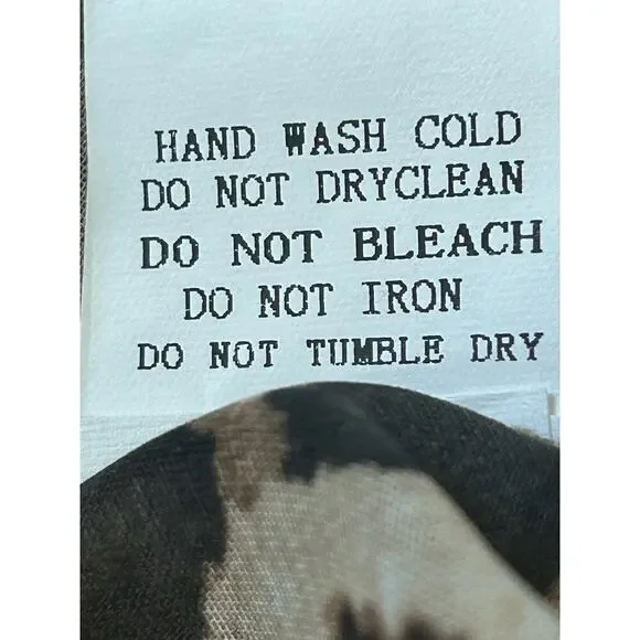 Davi & Dani Sheer Leopard Duster Size M - Picture 7 of 8